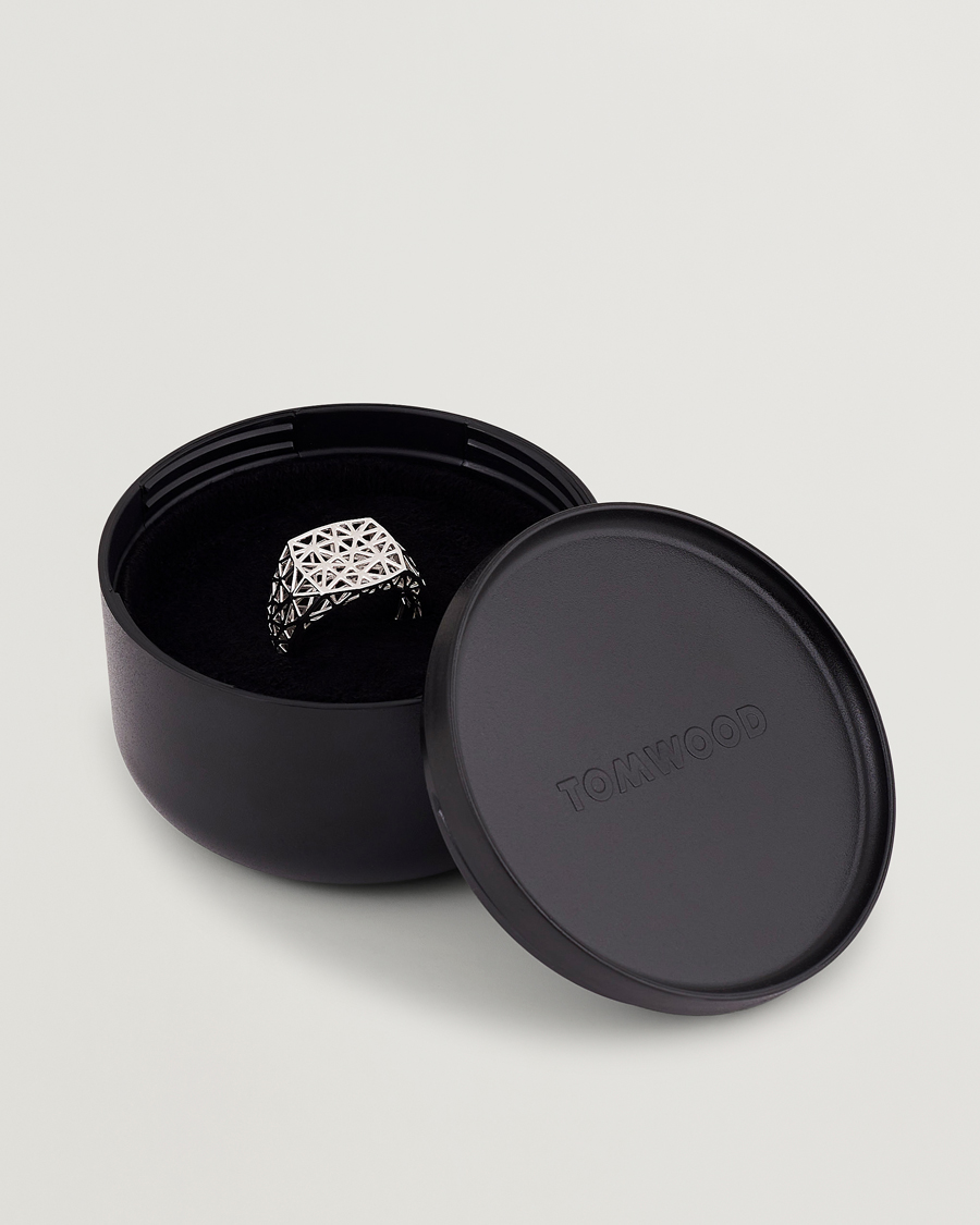 Uomini | Tom Wood Mesh Ring Silver | Tom Wood | Mesh Ring Silver