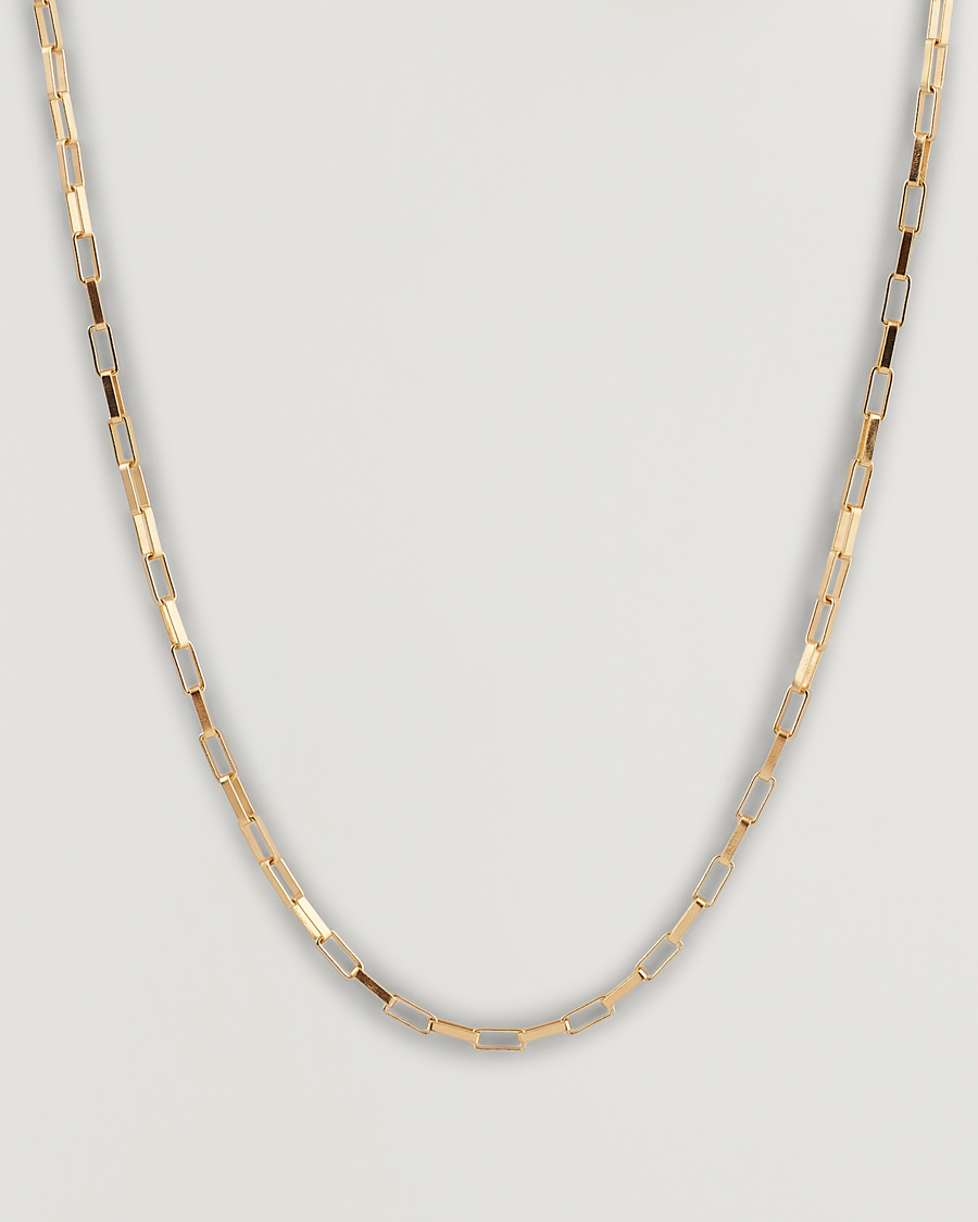 Uomini | Tom Wood Billie Chain Necklace Gold | Tom Wood | Billie Chain Necklace Gold