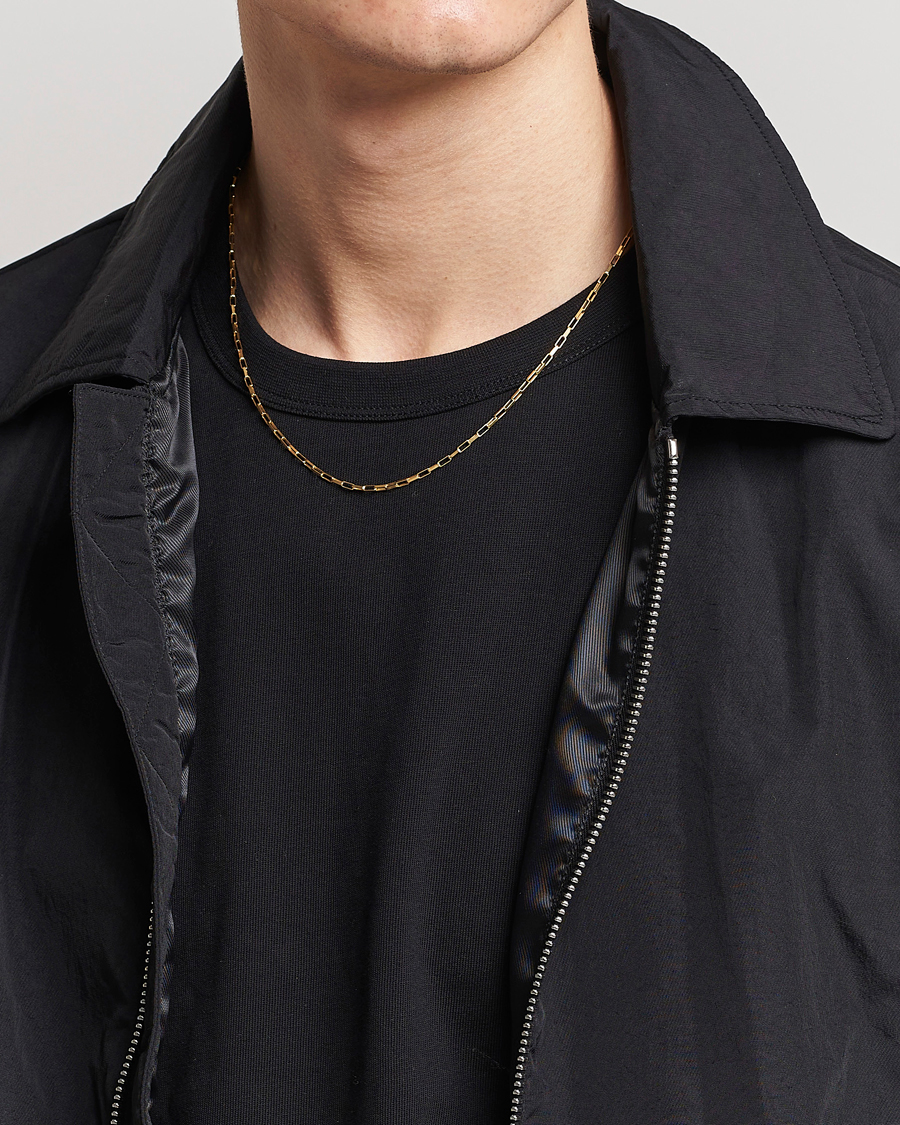 Uomini | Tom Wood Billie Chain Necklace Gold | Tom Wood | Billie Chain Necklace Gold