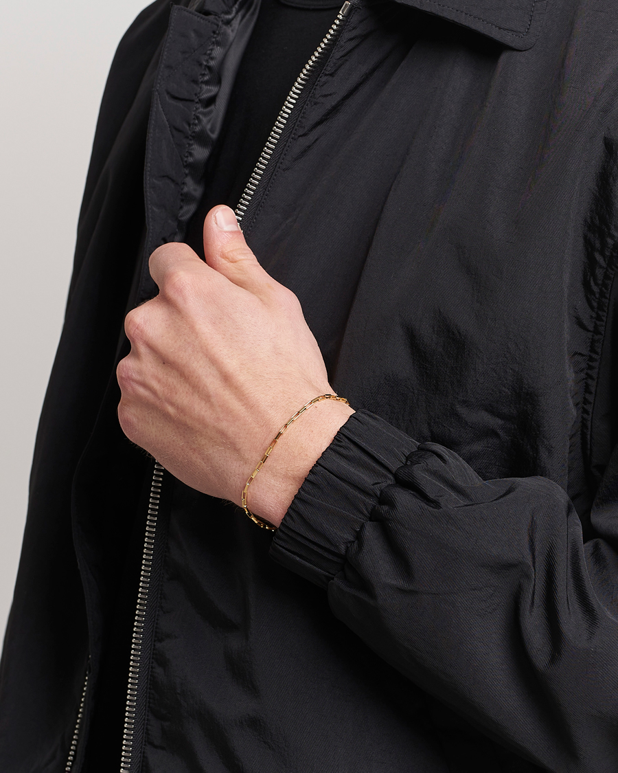 Uomini | Tom Wood Billie Bracelet Gold | Tom Wood | Billie Bracelet Gold