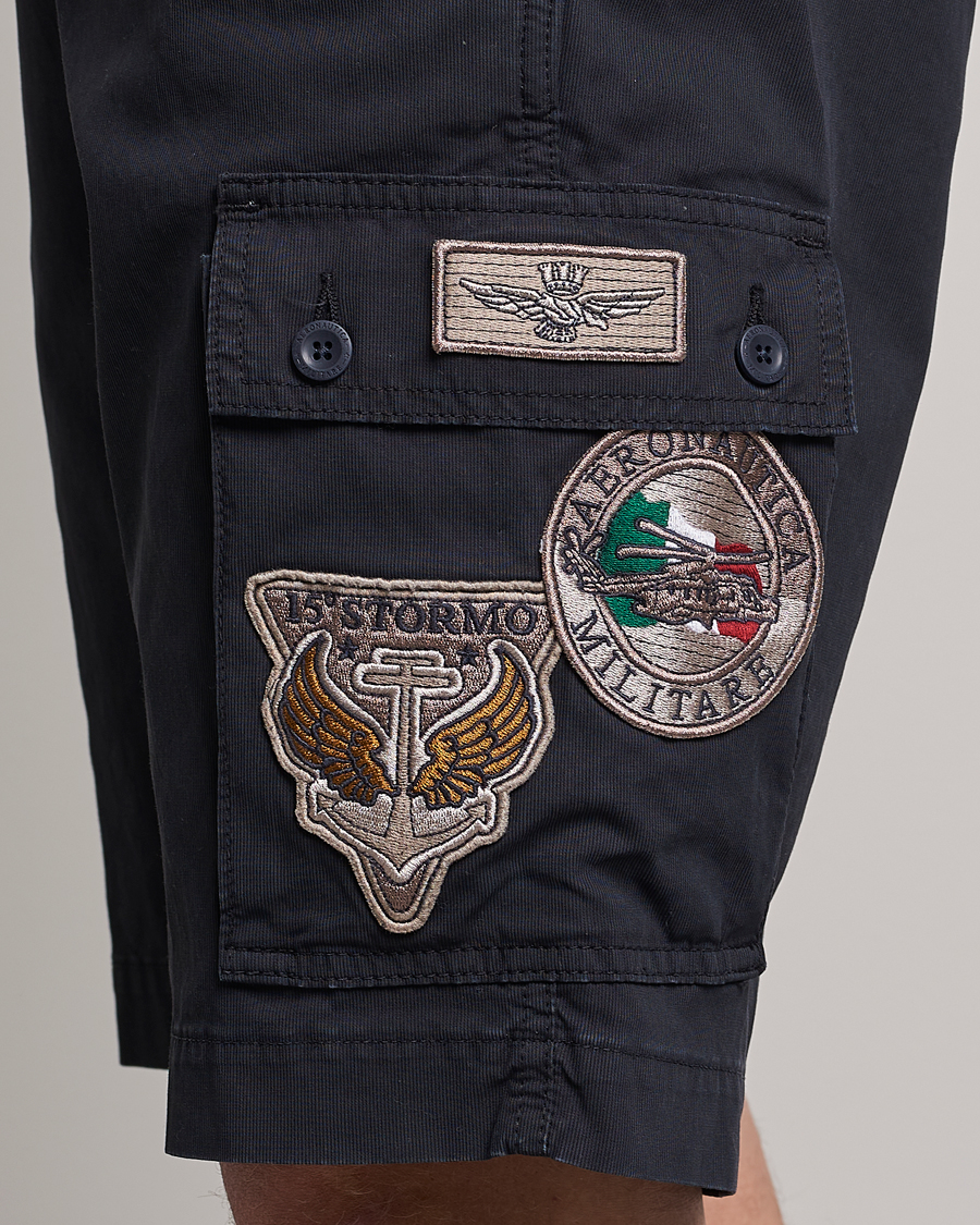 Uomini | Pantaloncini | Aeronautica Militare | Bermuda Tasconato Shorts Navy