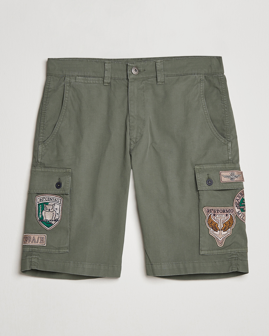 Uomini | Pantaloncini | Aeronautica Militare | Bermuda Tasconato Shorts Green