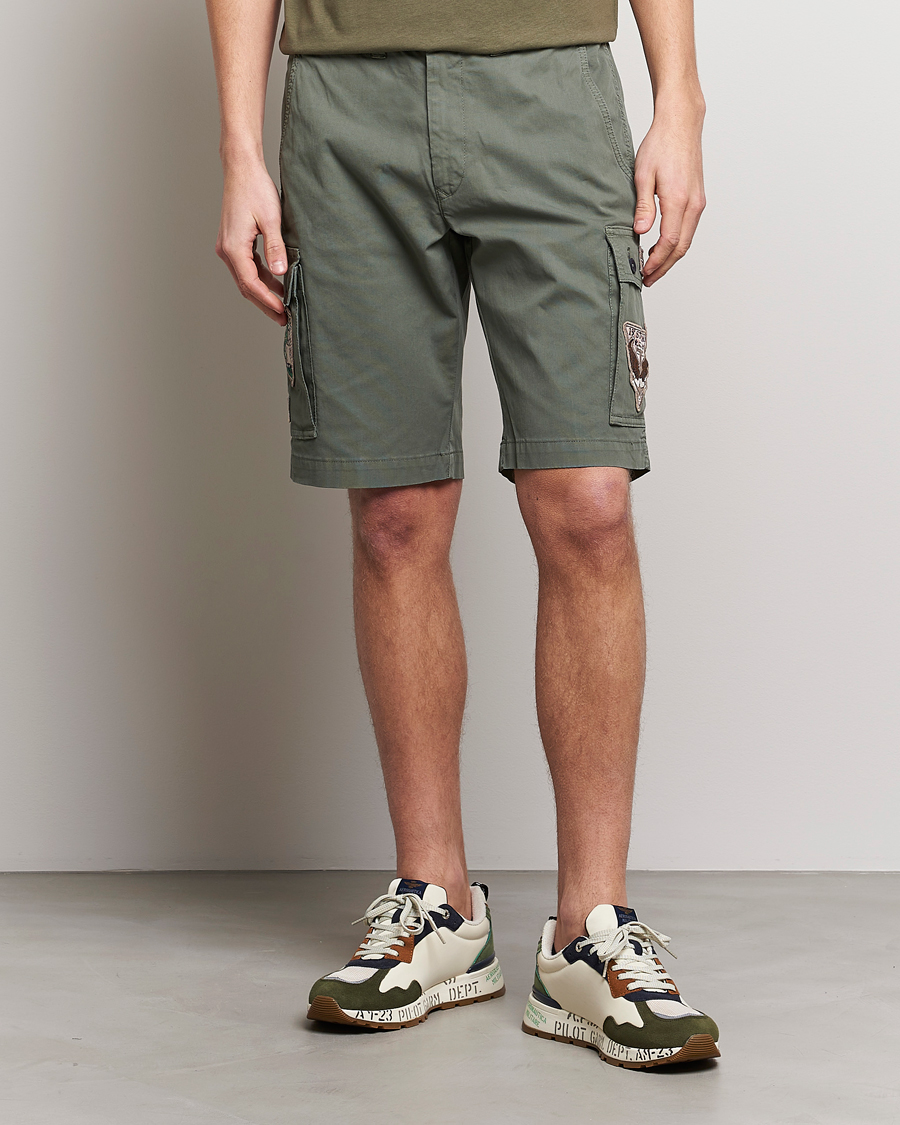 Uomini | Pantaloncini | Aeronautica Militare | Bermuda Tasconato Shorts Green