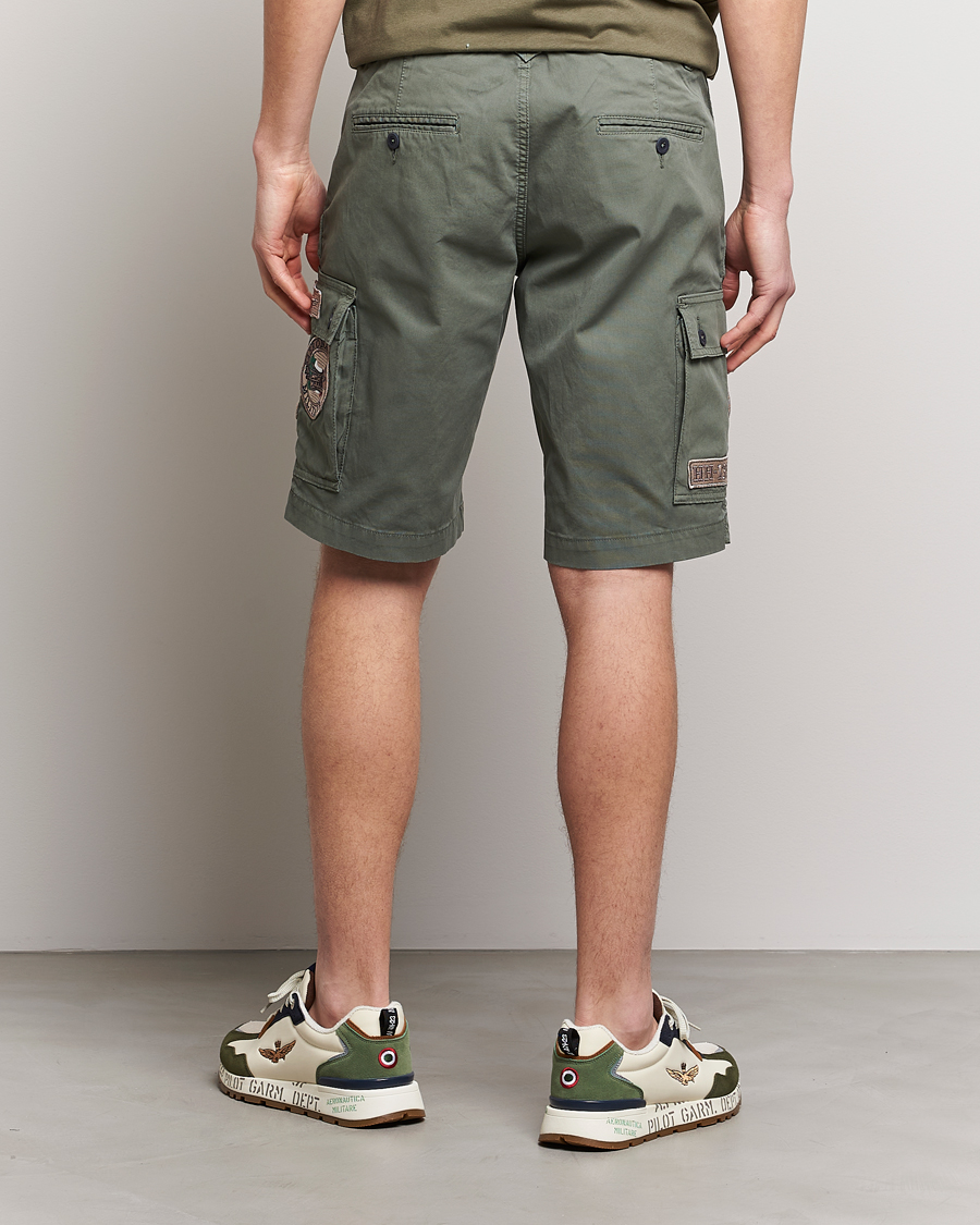 Uomini | Pantaloncini | Aeronautica Militare | Bermuda Tasconato Shorts Green