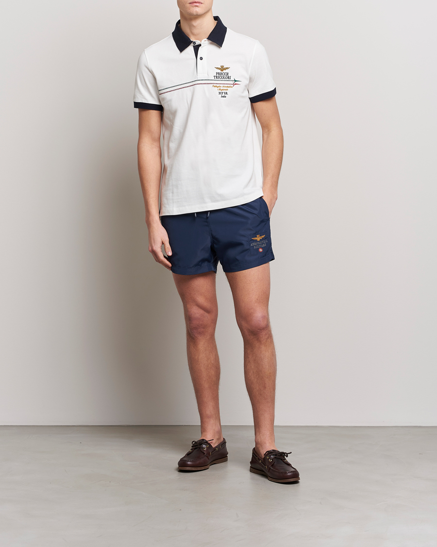 Uomini | Costumi da bagno | Aeronautica Militare | Costume Swim Shorts Navy