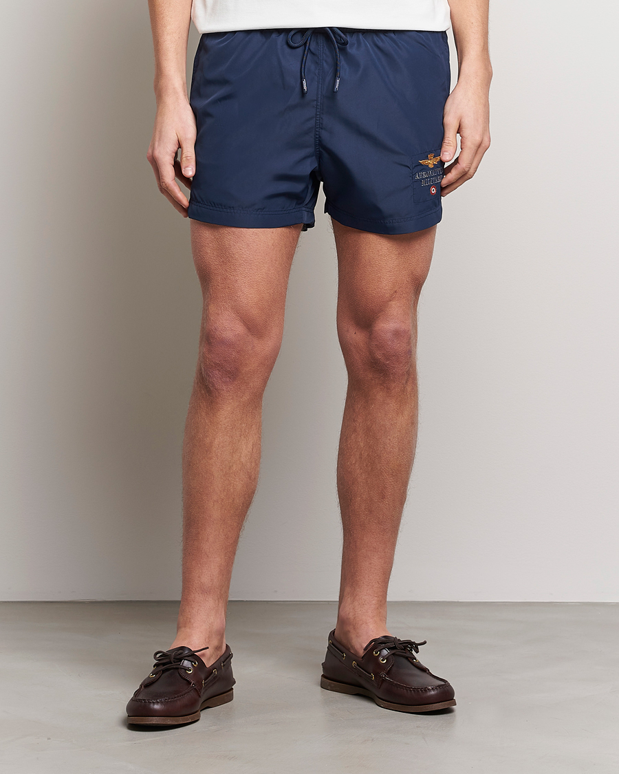 Uomini | Costumi da bagno | Aeronautica Militare | Costume Swim Shorts Navy
