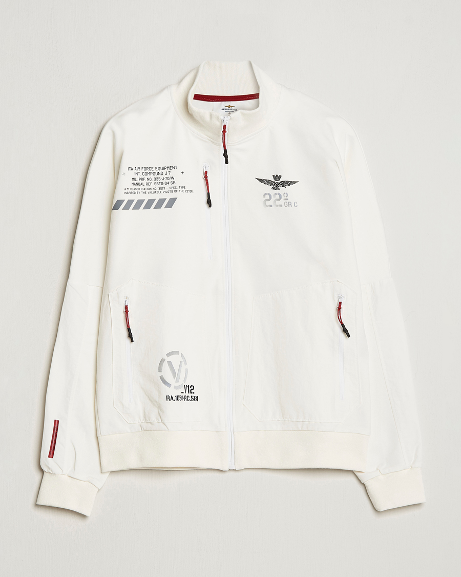 Uomini | Maglieria | Aeronautica Militare | Felpa Zip Sweater Ice