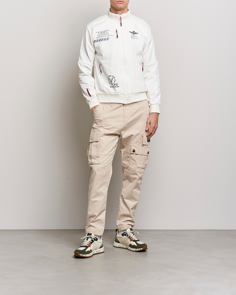 Uomini | Maglieria | Aeronautica Militare | Felpa Zip Sweater Ice