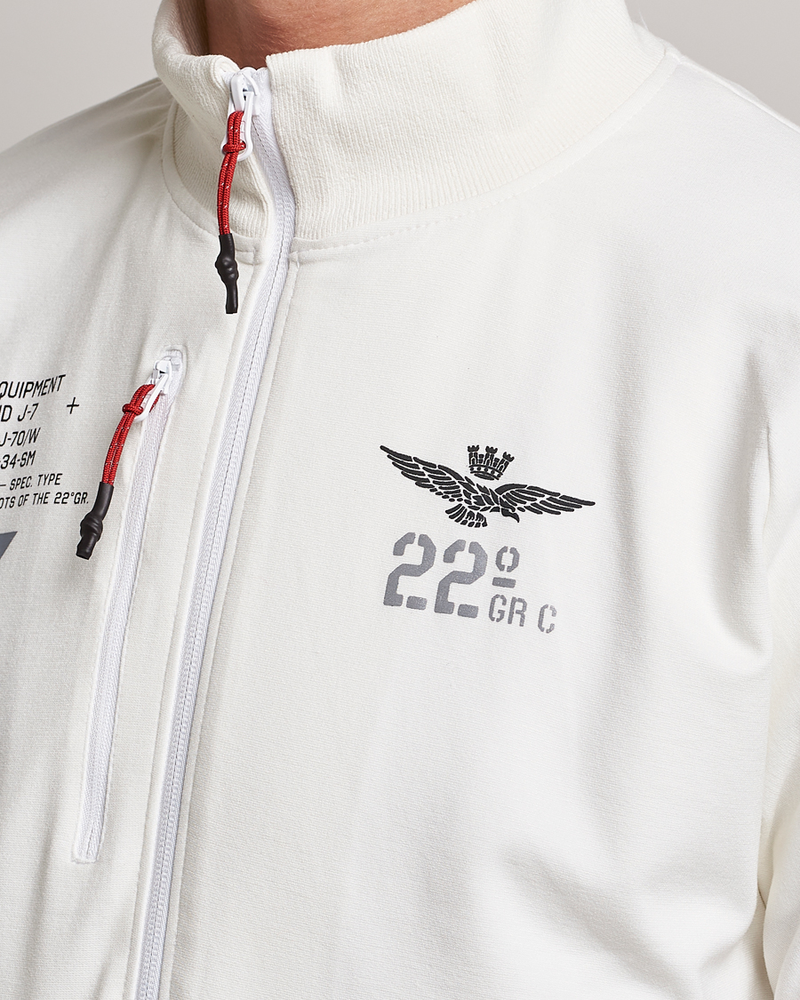 Uomini | Maglieria | Aeronautica Militare | Felpa Zip Sweater Ice