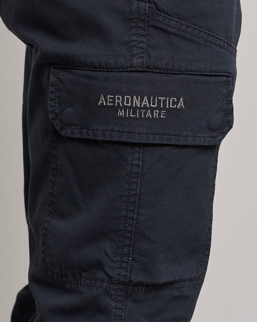 Uomini | Pantaloni | Aeronautica Militare | Stretch Cotton Pocket Pants Navy