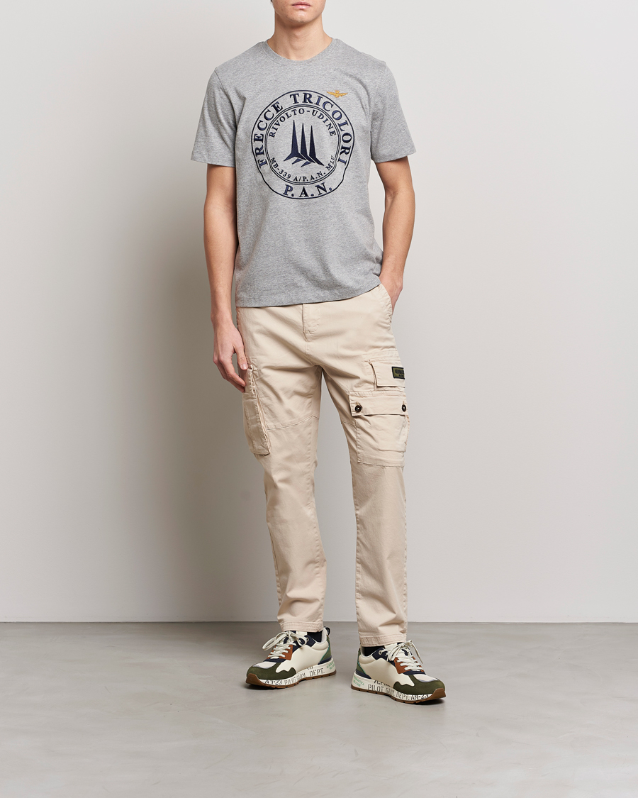 Uomini | Pantaloni | Aeronautica Militare | Soft Twill Pocket Pants Plaster