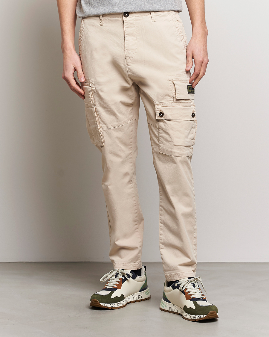 Uomini | Pantaloni | Aeronautica Militare | Soft Twill Pocket Pants Plaster