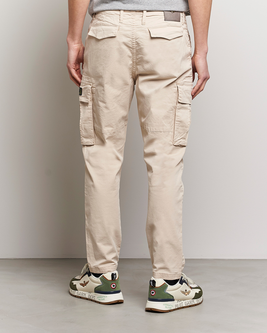 Uomini | Pantaloni | Aeronautica Militare | Soft Twill Pocket Pants Plaster