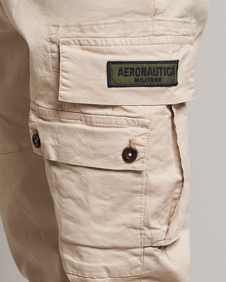 Uomini | Pantaloni | Aeronautica Militare | Soft Twill Pocket Pants Plaster