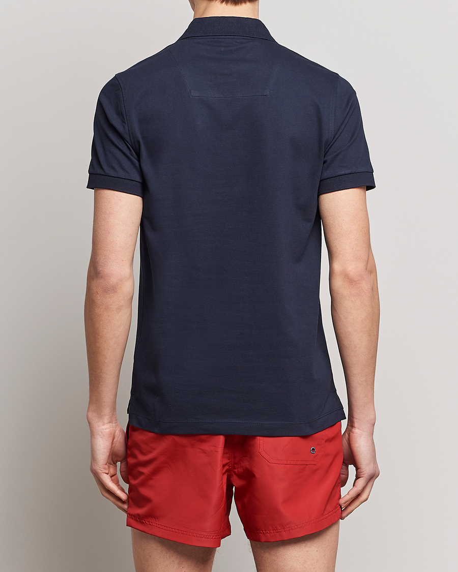 Uomini | Polo | Aeronautica Militare | Stretch Cotton Polo Navy Blue