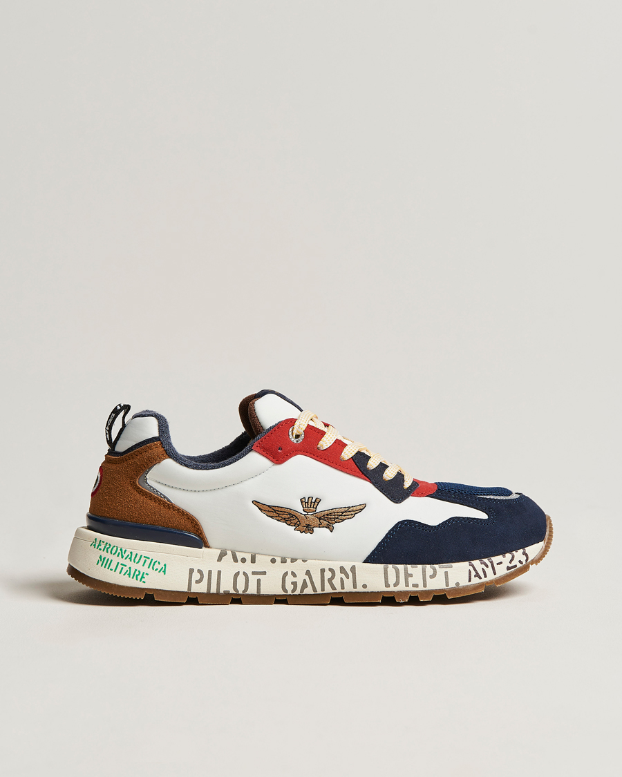 Uomini | Aeronautica Militare Running Sneakers Mustard | Aeronautica Militare | Running Sneakers Mustard