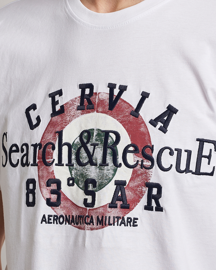 Uomini | T-shirt | Aeronautica Militare | Cotton T-Shirt Off White