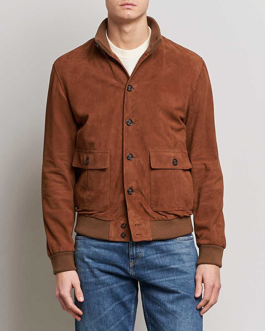 Uomini | Giacche | Valstar | Valstarino Suede Jacket Sandal