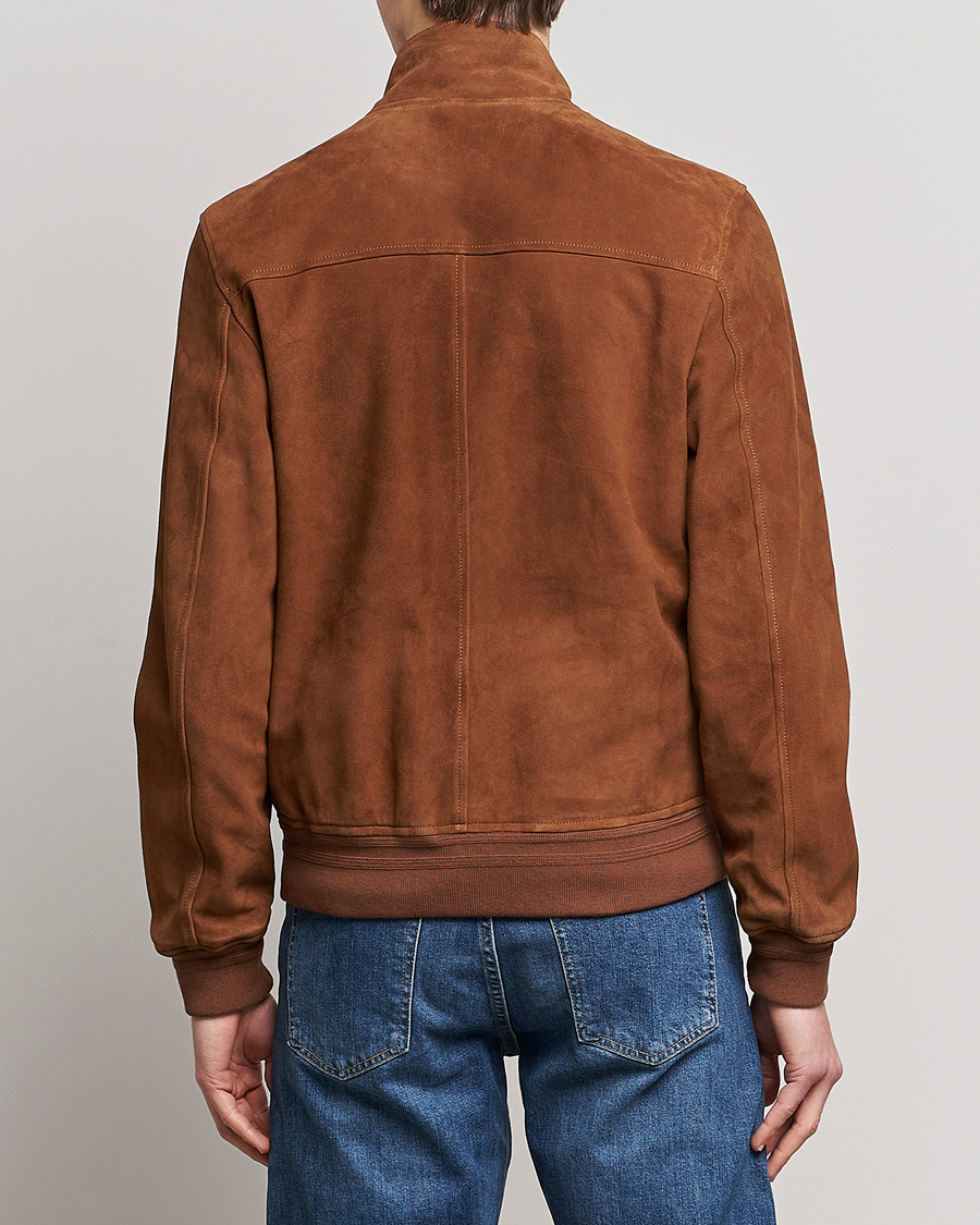 Uomini | Giacche | Valstar | Suede Zip Blouson Sandal