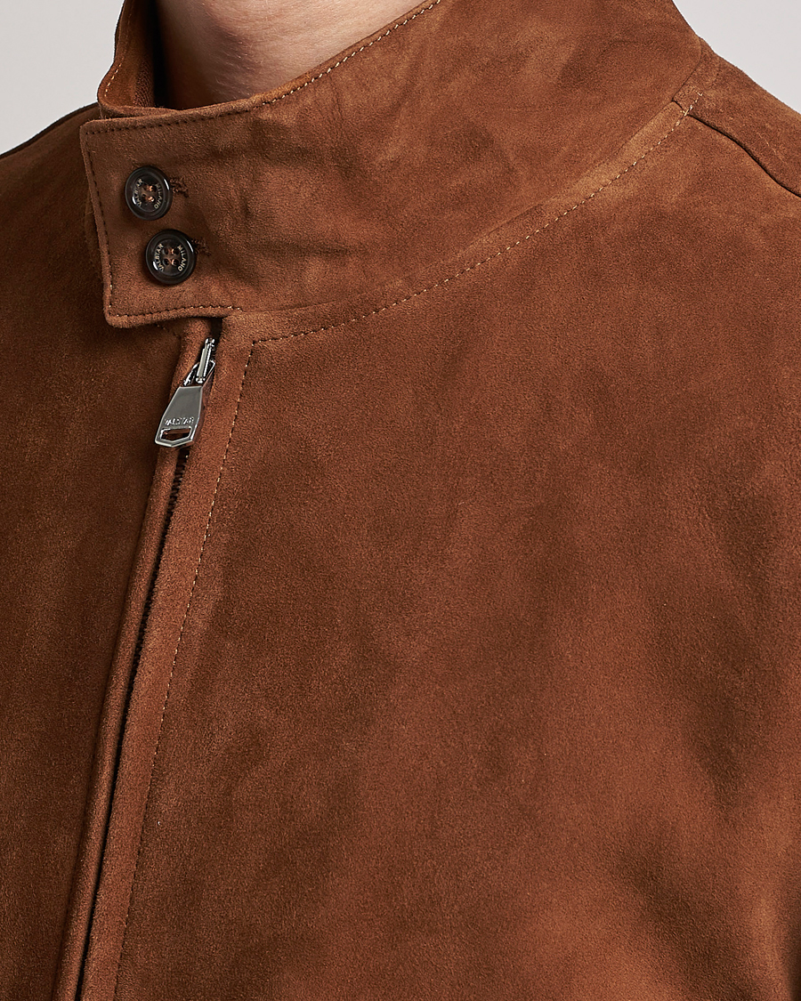 Uomini | Giacche | Valstar | Suede Zip Blouson Sandal