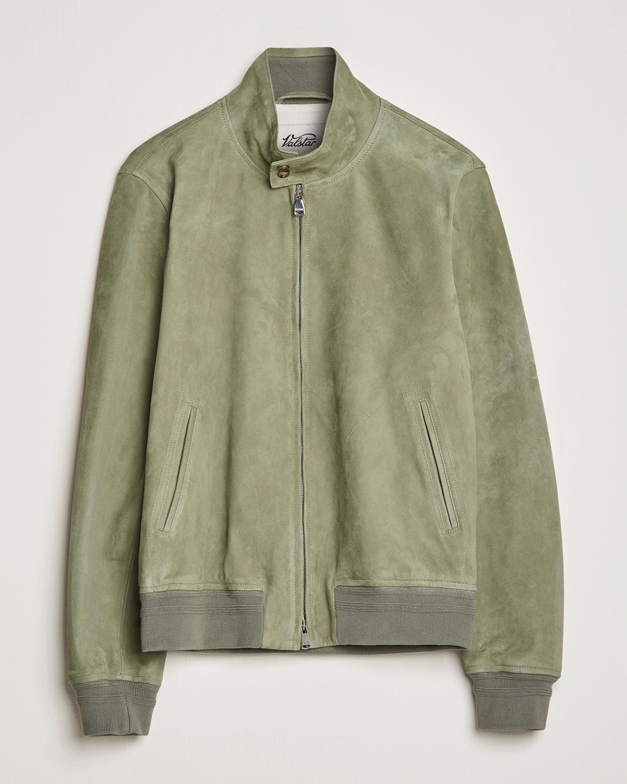 Uomini | Giacche | Valstar | Suede Zip Blouson Cardo