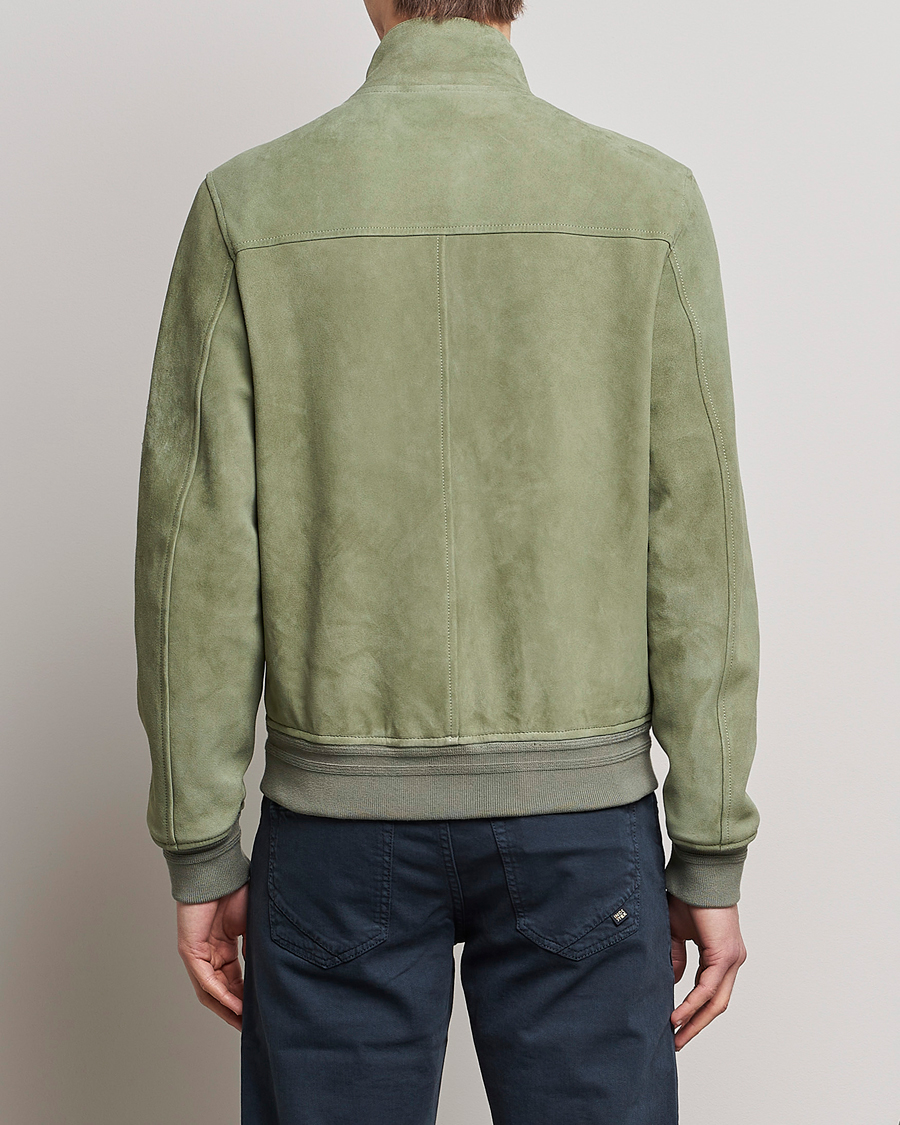 Uomini | Giacche | Valstar | Suede Zip Blouson Cardo