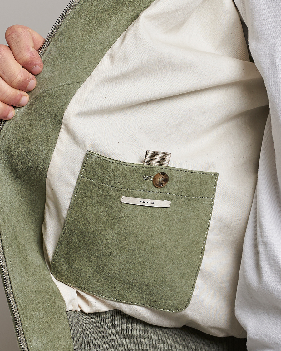 Uomini | Giacche | Valstar | Suede Zip Blouson Cardo