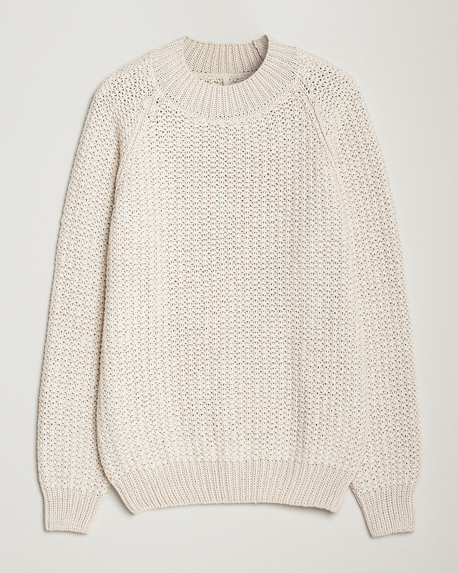 Uomini | Maglieria | Sunflower | Tape Heavy Sweater Off White