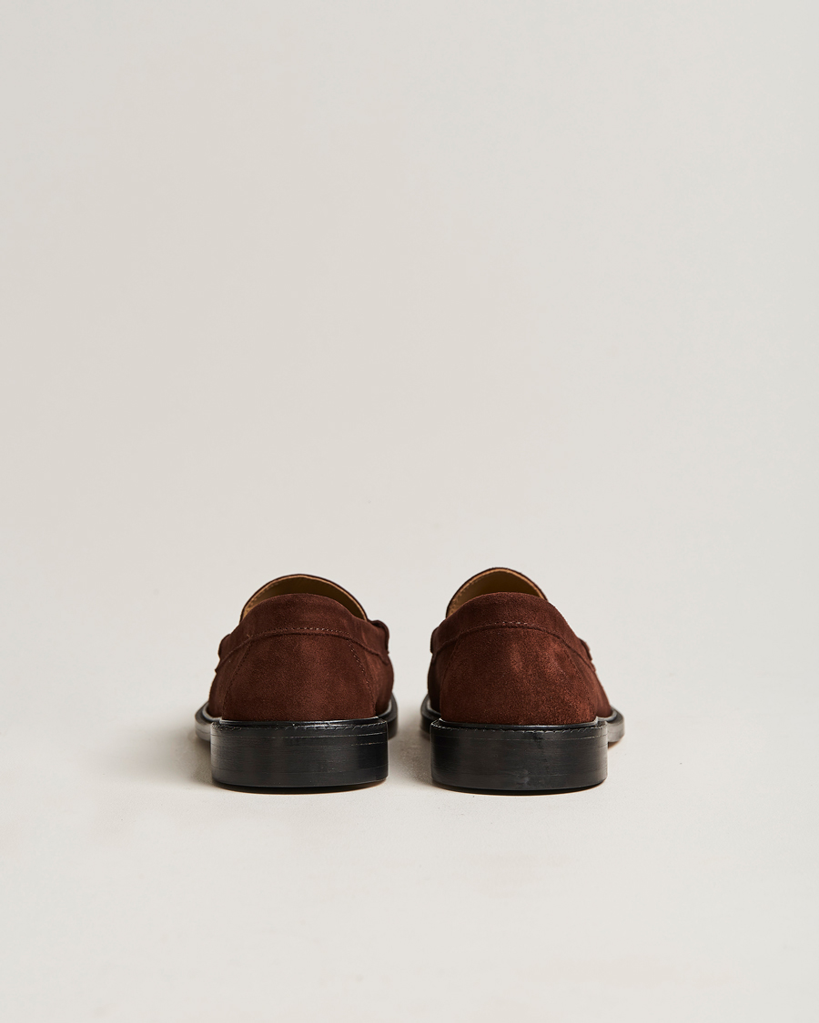 Uomini | VINNY's Yardee Moccasin Loafer Brown Suede | VINNY's | Yardee Moccasin Loafer Brown Suede