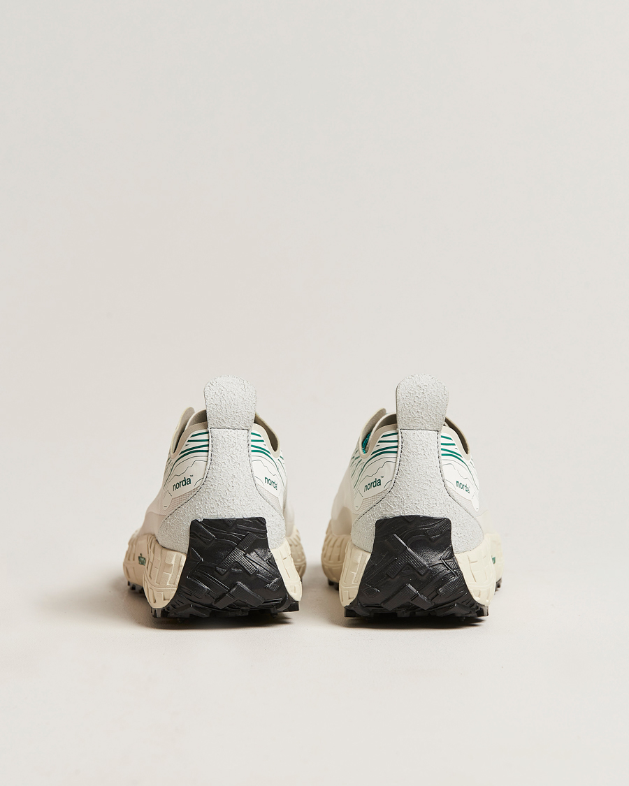 Uomini | Norda 001 Running Sneakers White/Forest | Norda | 001 Running Sneakers White/Forest