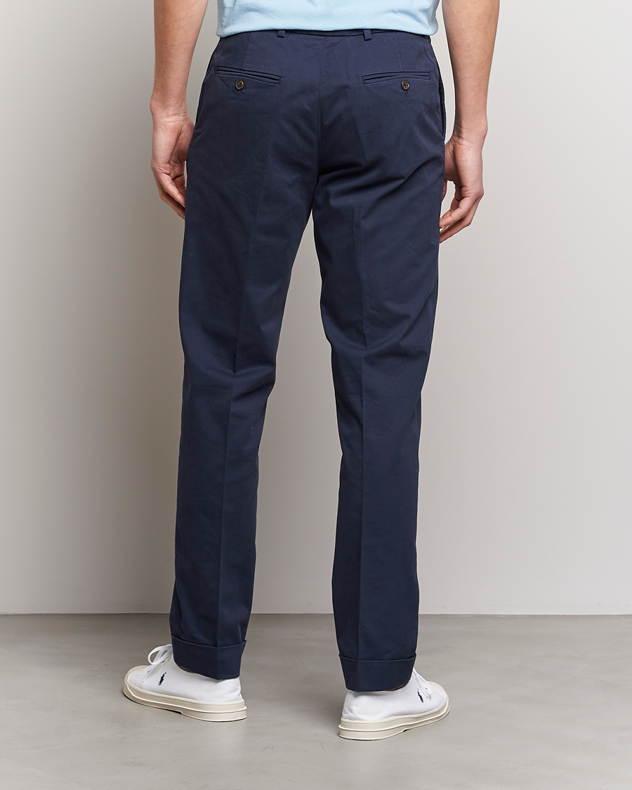 Uomini | Pantaloni | Polo Ralph Lauren | Cotton Stretch Trousers Nautical Ink