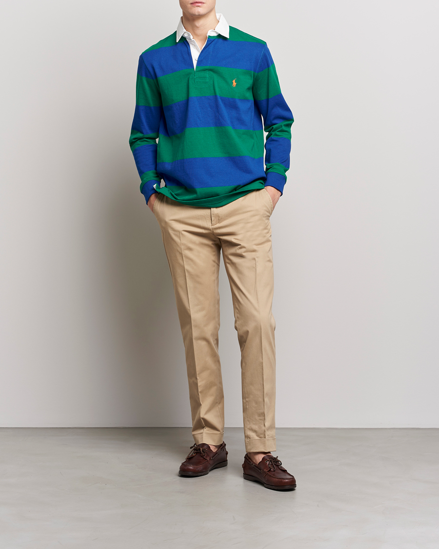 Uomini | Pantaloni | Polo Ralph Lauren | Cotton Stretch Trousers Monument Tan