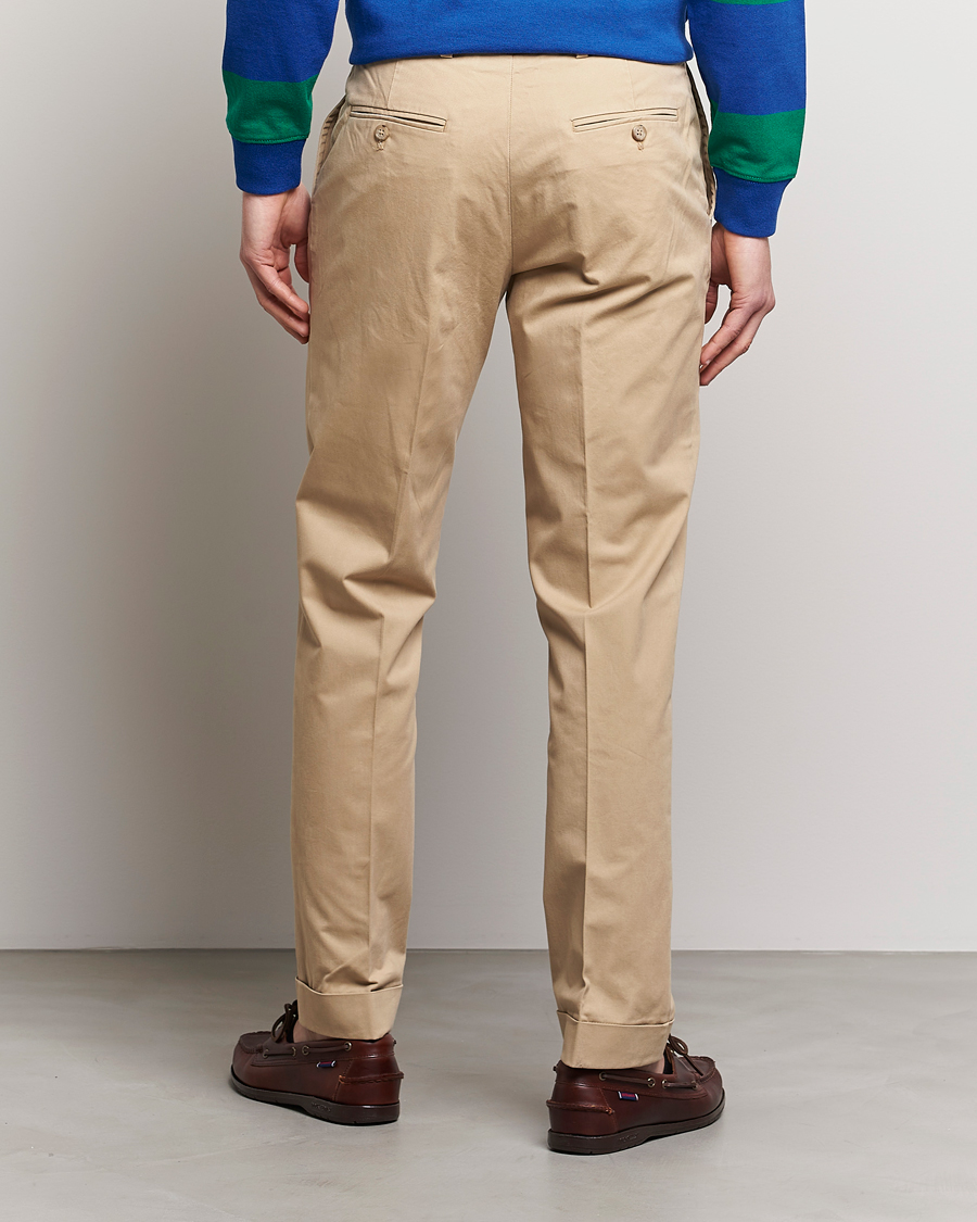 Uomini | Pantaloni | Polo Ralph Lauren | Cotton Stretch Trousers Monument Tan