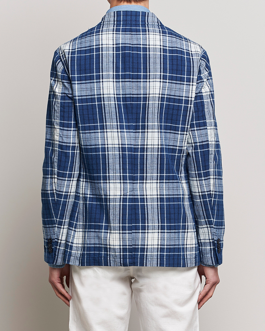 Uomini | Blazers | Polo Ralph Lauren | Madras Indigo Checked Sportcoat Blue Multi