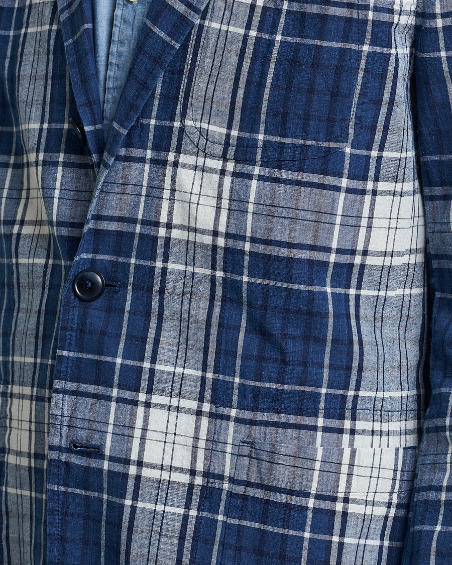 Uomini | Blazers | Polo Ralph Lauren | Madras Indigo Checked Sportcoat Blue Multi