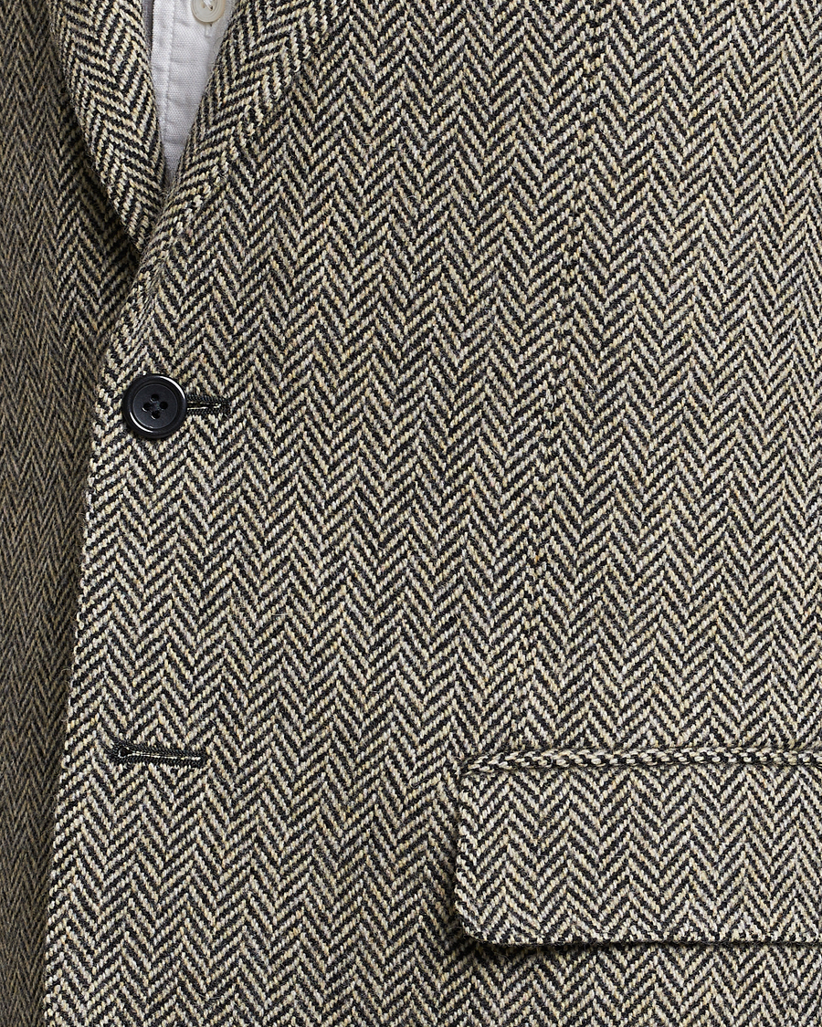 Uomini | Blazers | Polo Ralph Lauren | Herringbone Sportcoat Black/Cream