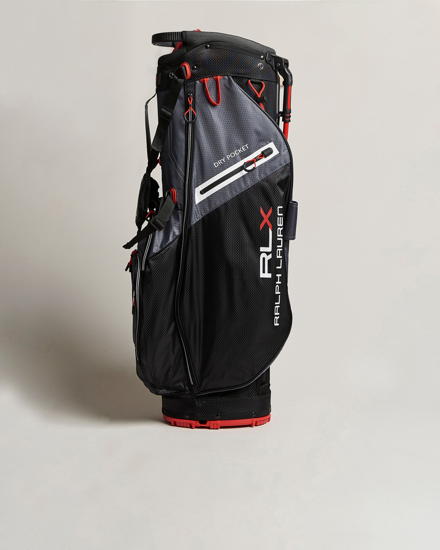Uomini | RLX Ralph Lauren Stand Golf Bag Grey/Black | RLX Ralph Lauren | Stand Golf Bag Grey/Black