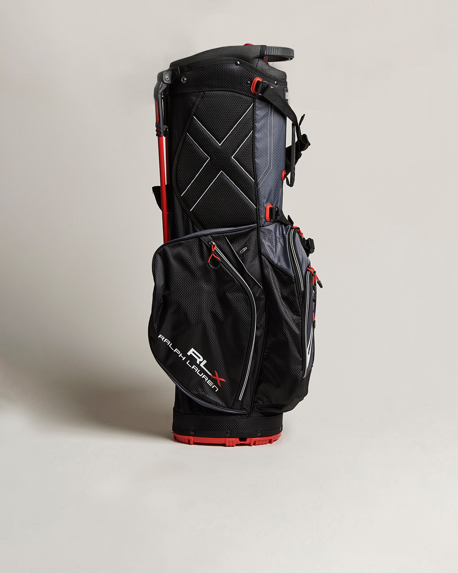 Uomini | RLX Ralph Lauren Stand Golf Bag Grey/Black | RLX Ralph Lauren | Stand Golf Bag Grey/Black