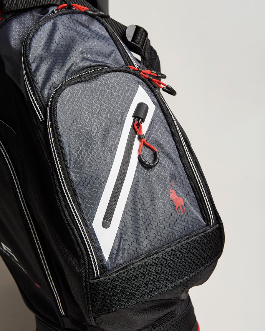 Uomini | RLX Ralph Lauren Stand Golf Bag Grey/Black | RLX Ralph Lauren | Stand Golf Bag Grey/Black