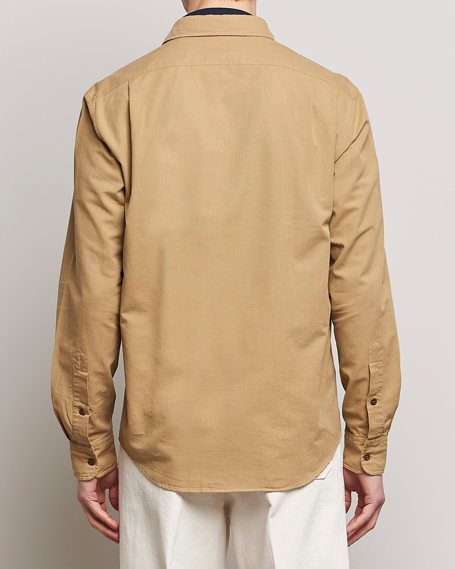 Uomini | Camicie | Ralph Lauren Purple Label | Cotton Explorer Shirt Khaki