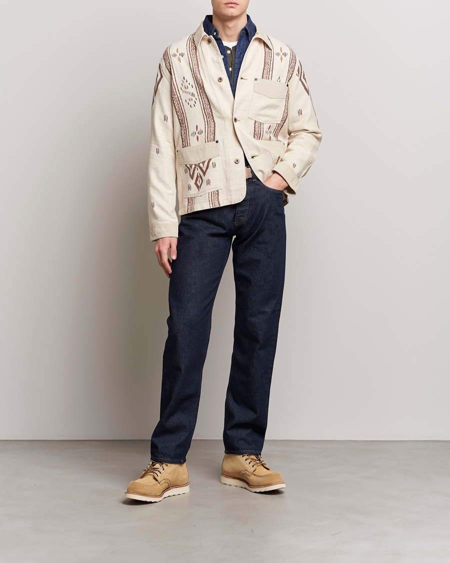 Uomini | Giacche | RRL | Mansfield Unlined Shirt Jacket Stone