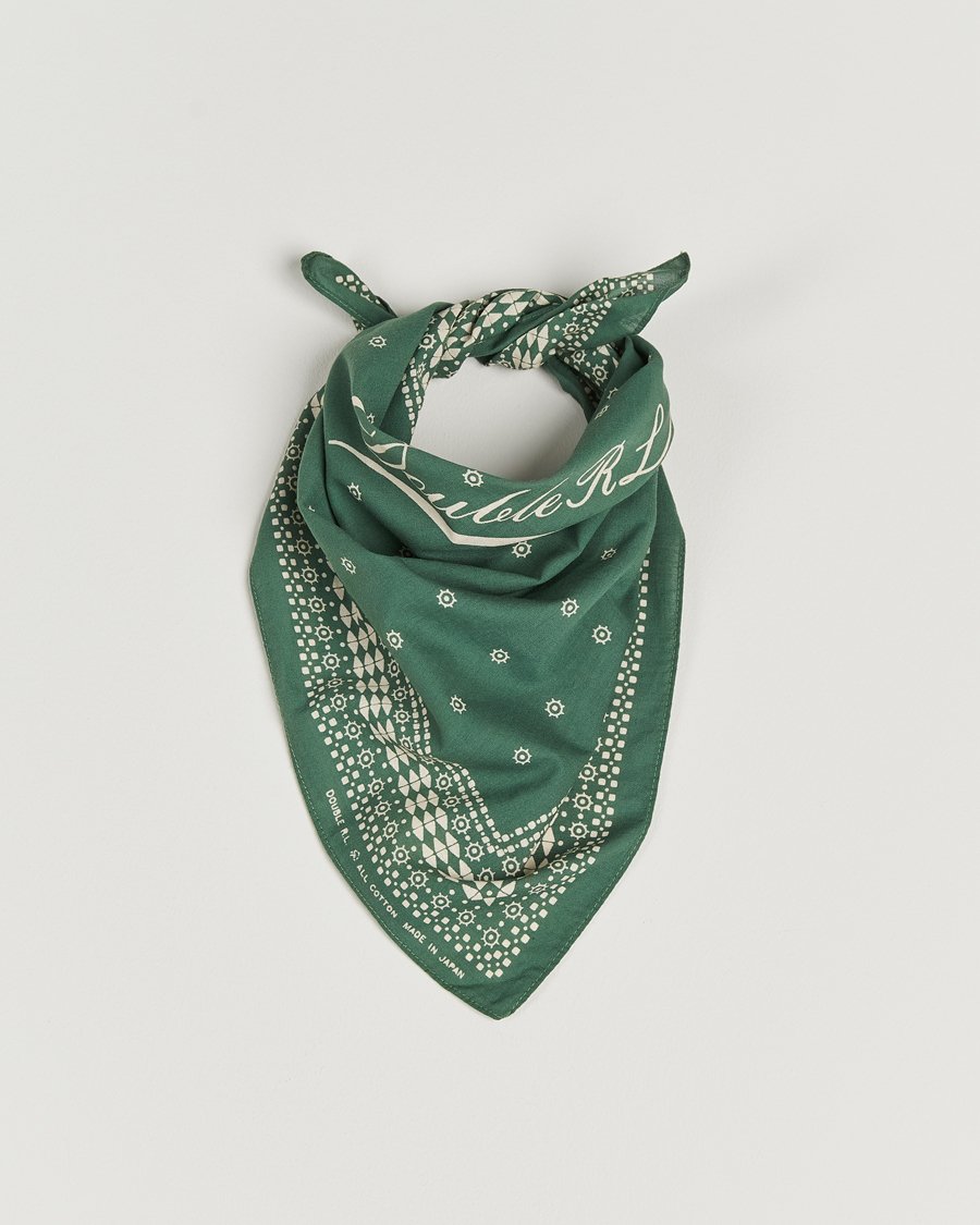 Uomini | RRL Benson Bandana Faded Green | RRL | Benson Bandana Faded Green