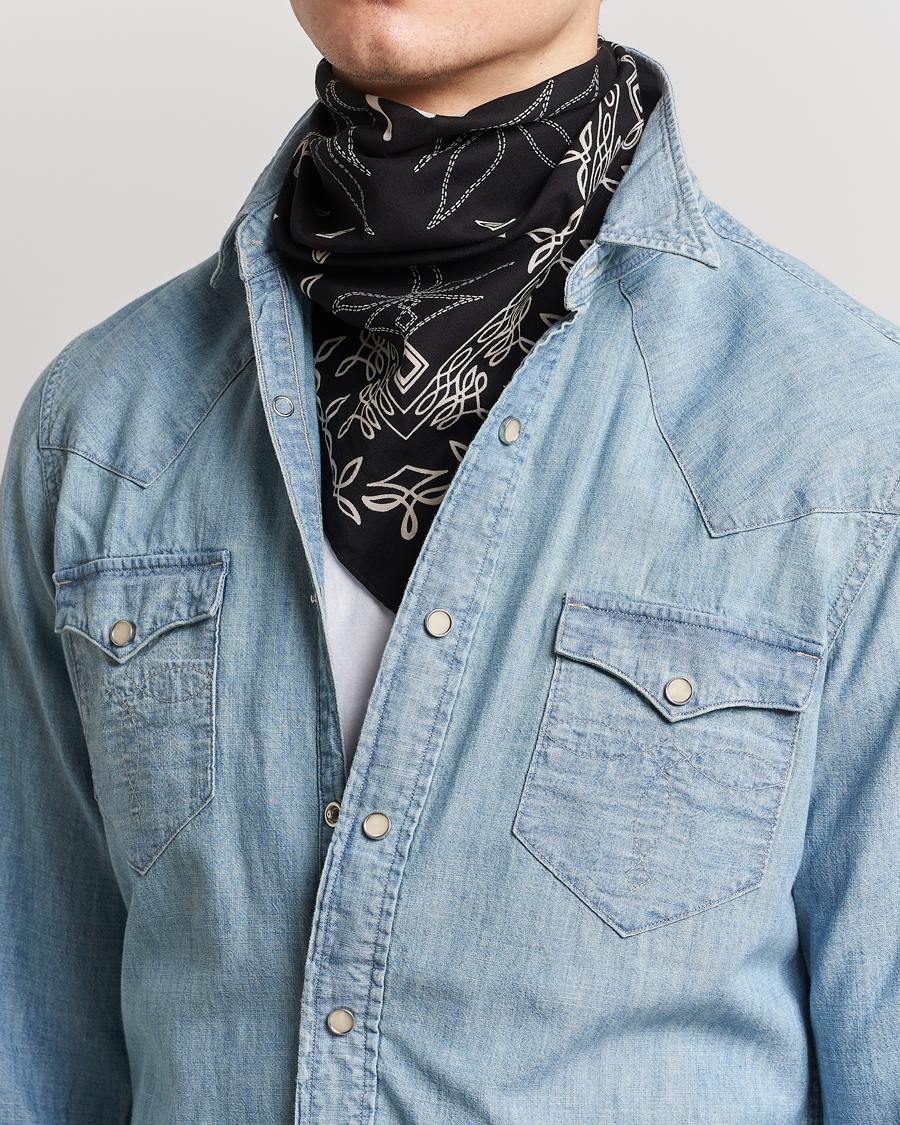 Uomini | RRL Rios Bandana Black | RRL | Rios Bandana Black
