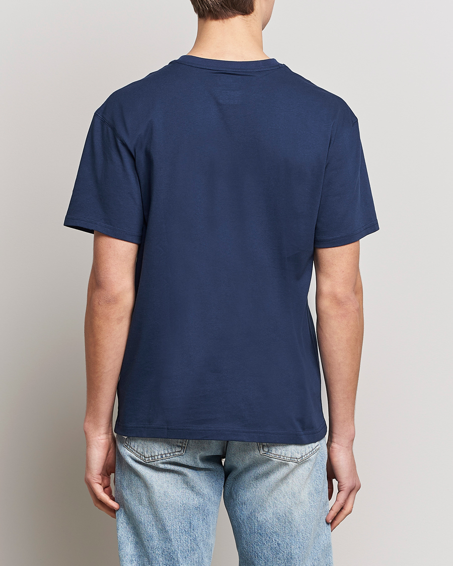 Uomini | T-shirt | New Balance | Cotton T-Shirt Natural Indigo