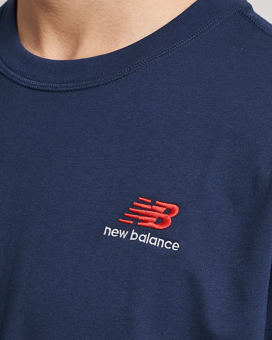 Uomini | T-shirt | New Balance | Cotton T-Shirt Natural Indigo