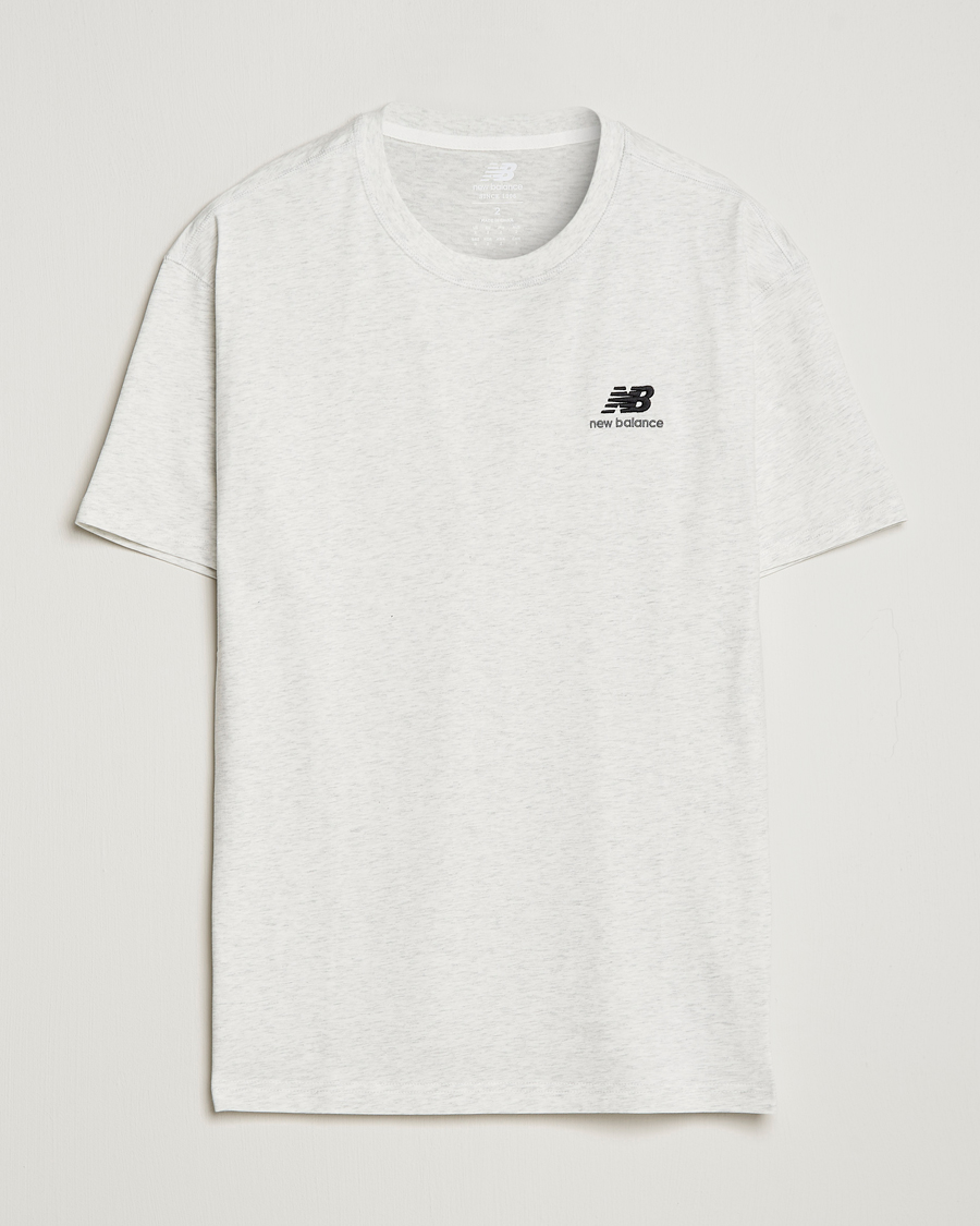 Uomini | T-shirt | New Balance | Essentials T-Shirt Sea Salt Heather