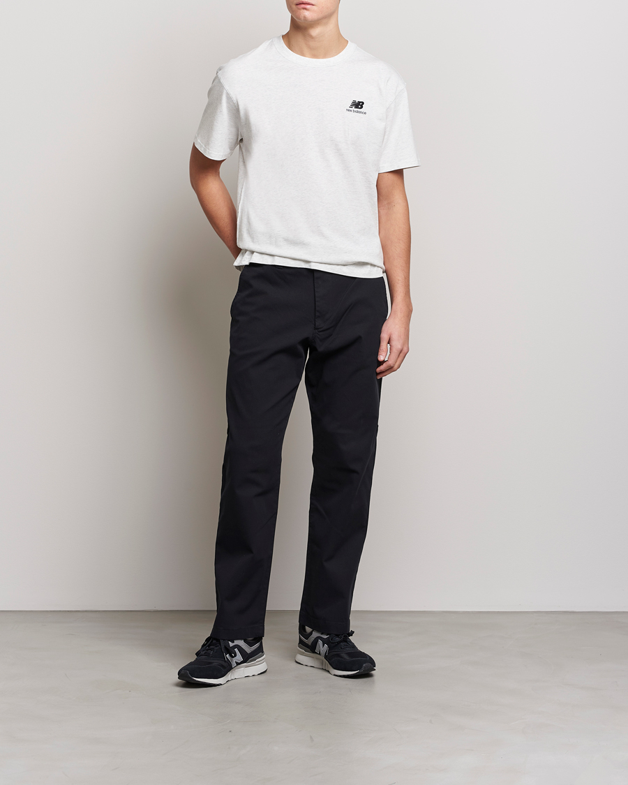 Uomini | T-shirt | New Balance | Essentials T-Shirt Sea Salt Heather