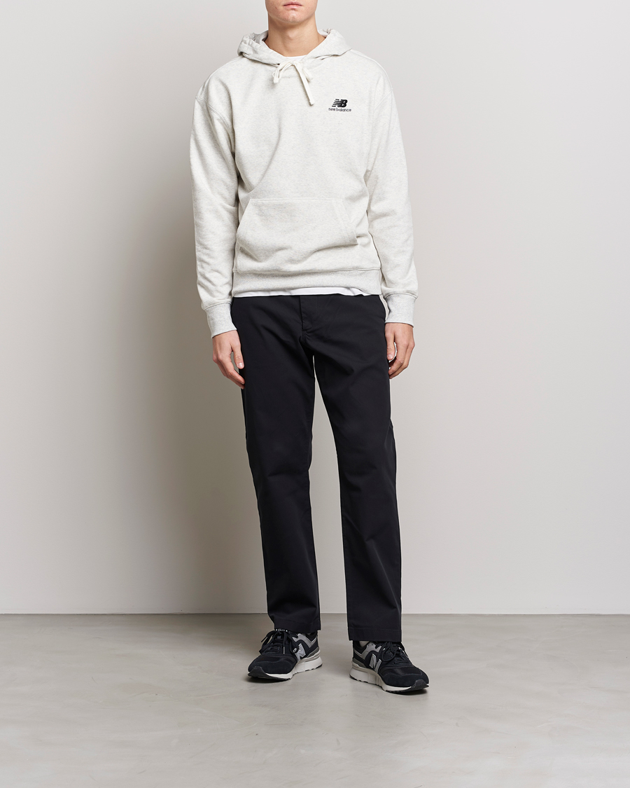 Uomini | Maglieria | New Balance | Essentials Hoodie Sea Salt Heather