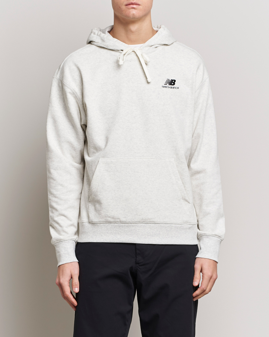Uomini | Maglieria | New Balance | Essentials Hoodie Sea Salt Heather
