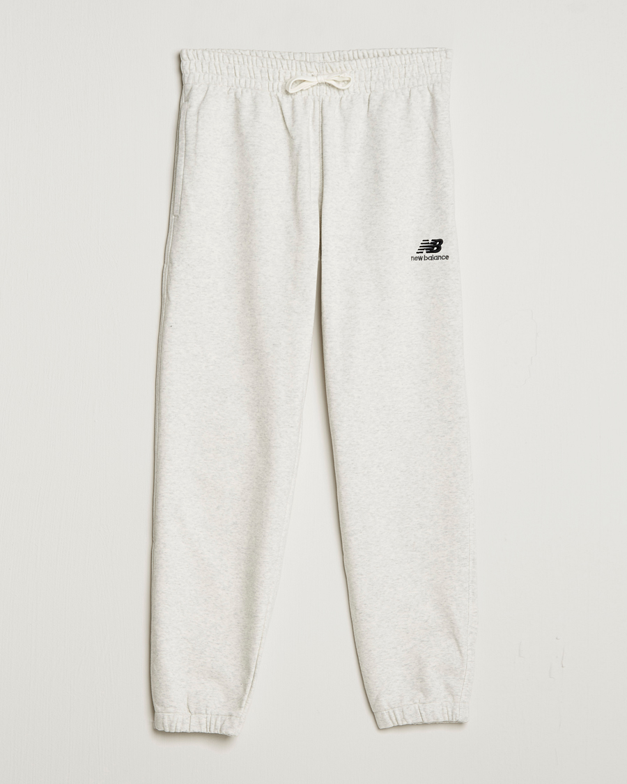 Uomini | Pantaloni | New Balance | Essentials Sweatpants Sea Salt Heather